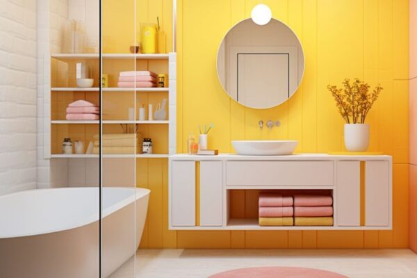 Light Colors for Small Bathroom