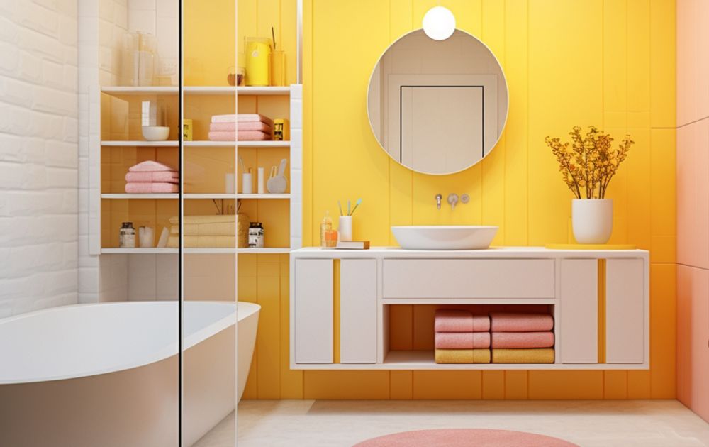 Light Colors for Small Bathroom