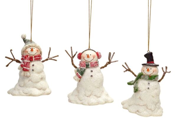 snowman ornaments