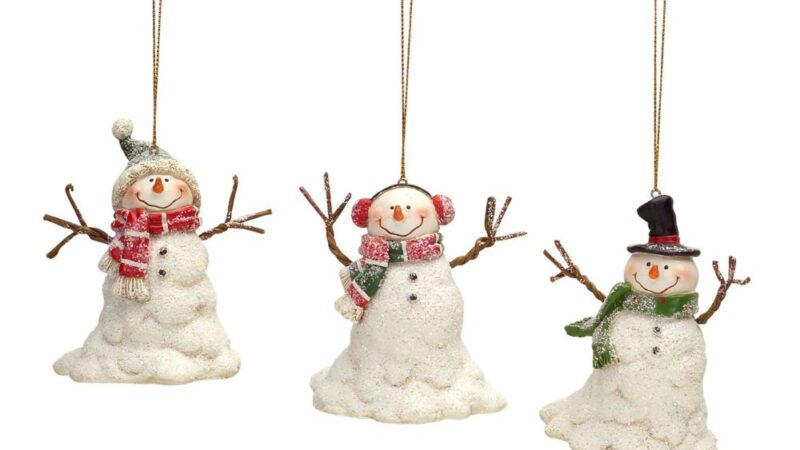 The Magic of Snowman Ornaments: Adding Whimsy to Your Holiday Decor