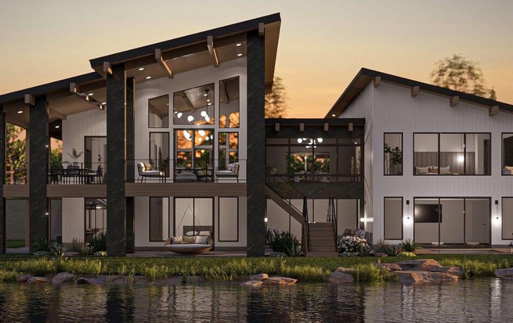 Modern Lakefront House: The Art of Living Where Water Meets Architecture