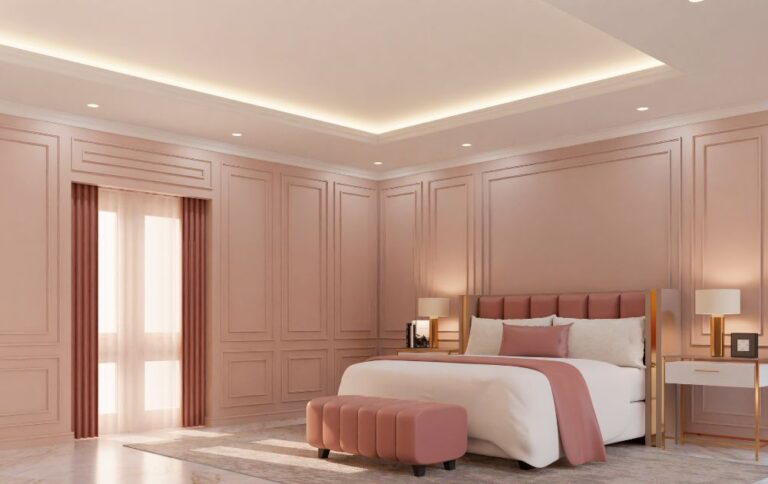 Pink Luxury Bedroom