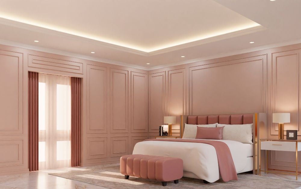 Pink Luxury Bedroom