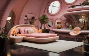 luxury pink bedroom